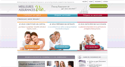 Desktop Screenshot of meilleures-assurances-vie.com